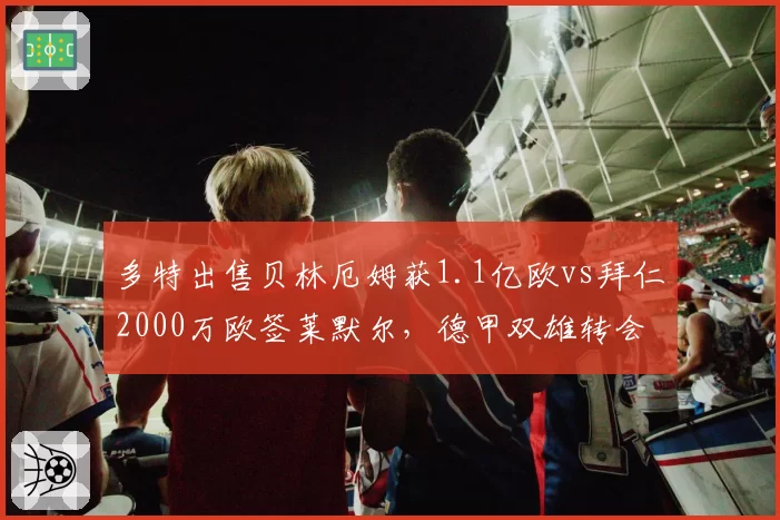 多特出售贝林厄姆获1.1亿欧vs拜仁2000万欧签莱默尔,德甲双雄转会收支对比